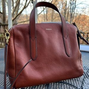 Fossil Leather Bag